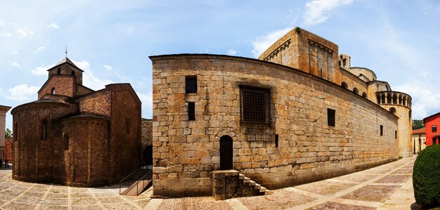 panorama of Cathedral of Santa Maria d'Urgell