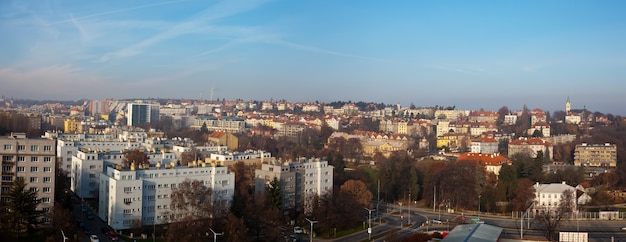 Бесплатное фото Панорама праги, чехия