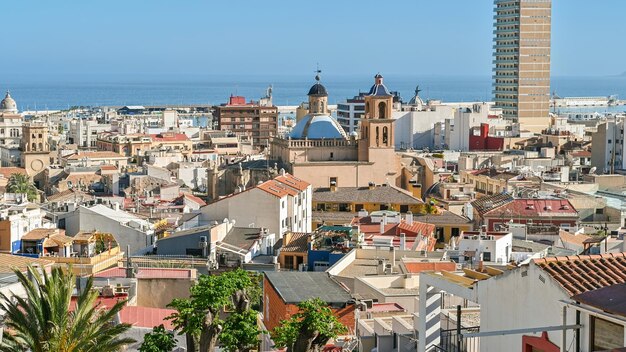 Panoramic view of Alicante