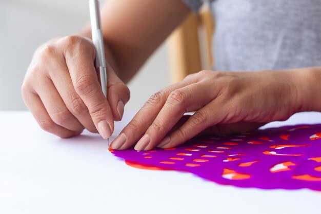 Papel picado party decorations