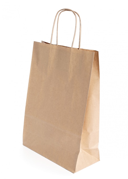 Free photo paper bag