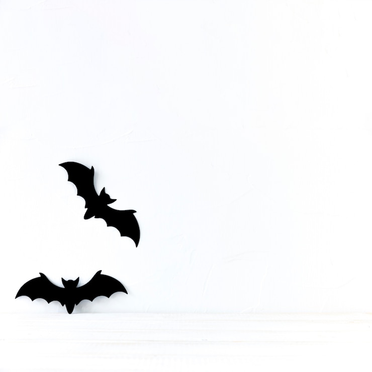 無料Photo ハロウィーンのペーパーバット