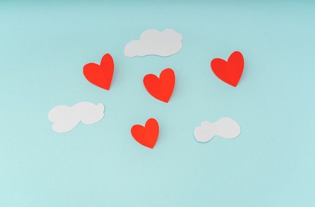 Бумага крой воздушных шарах Сердце для celebrat День святого Валентина