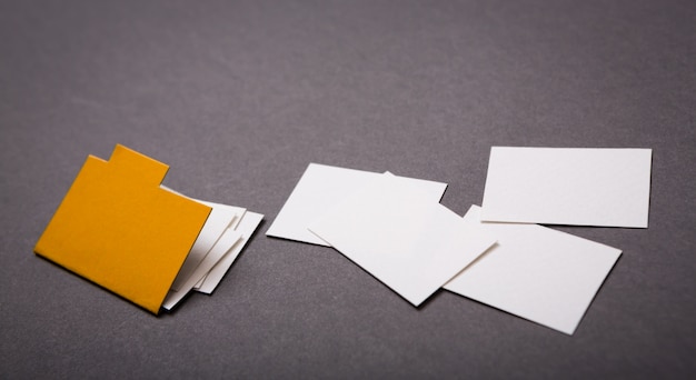 Free photo paper cut of manila folder with some document