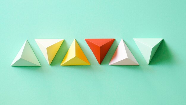 Paper geometric shape