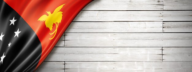 パプアニューギニアの国旗 無料の写真