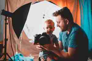 Free photo parenting content creator