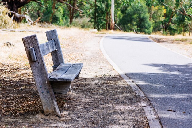 Park roadside benches