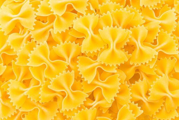 Pasta isolated on white background