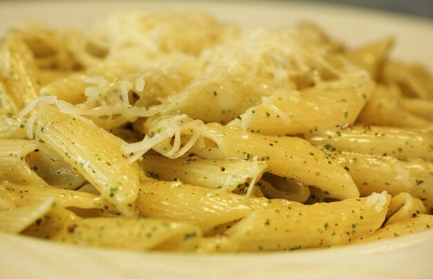 Pasta with cheese