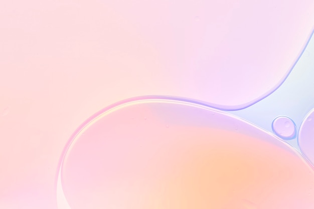 Free photo pastel abstract background  abstract oil bubble texture wallpaper