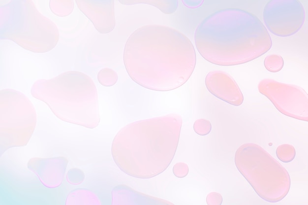 Pastel background oil bubble in water wallpaper