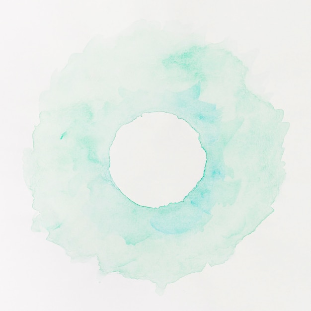 Pastel blue circle watercolour background