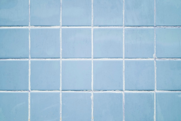 Pastel blue tiles textured background