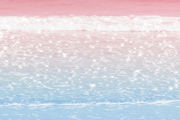 Pastel ombre ocean waves background image