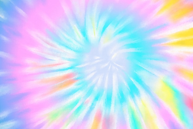 Free Photo pastel swirl tie dye colorful background