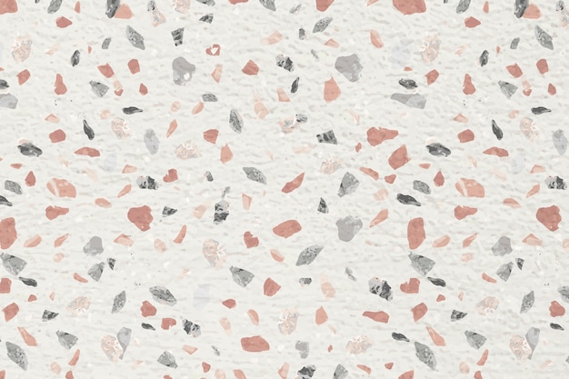 Free photo pastel terrazzo pattern background, abstract design