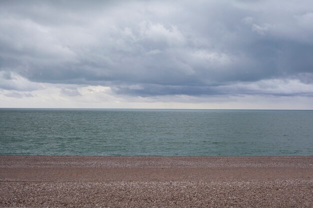 Peaceful beach landscape