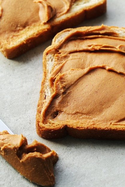 Peanut butter sandwiches