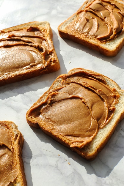 Peanut butter sandwiches