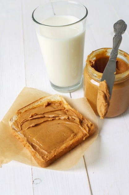 Peanut butter sandwiches