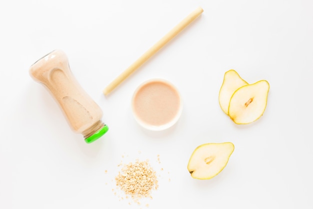 Pears natural smoothie