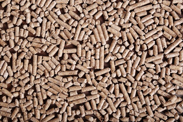 Pellets on surface