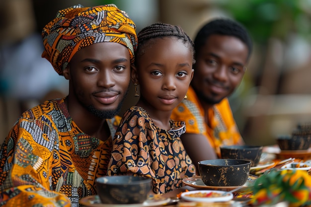 Foto gratuita gente che celebra insieme il ramadan