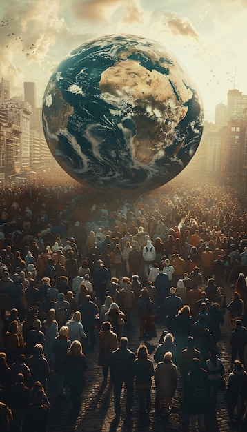 people celebrating world population day