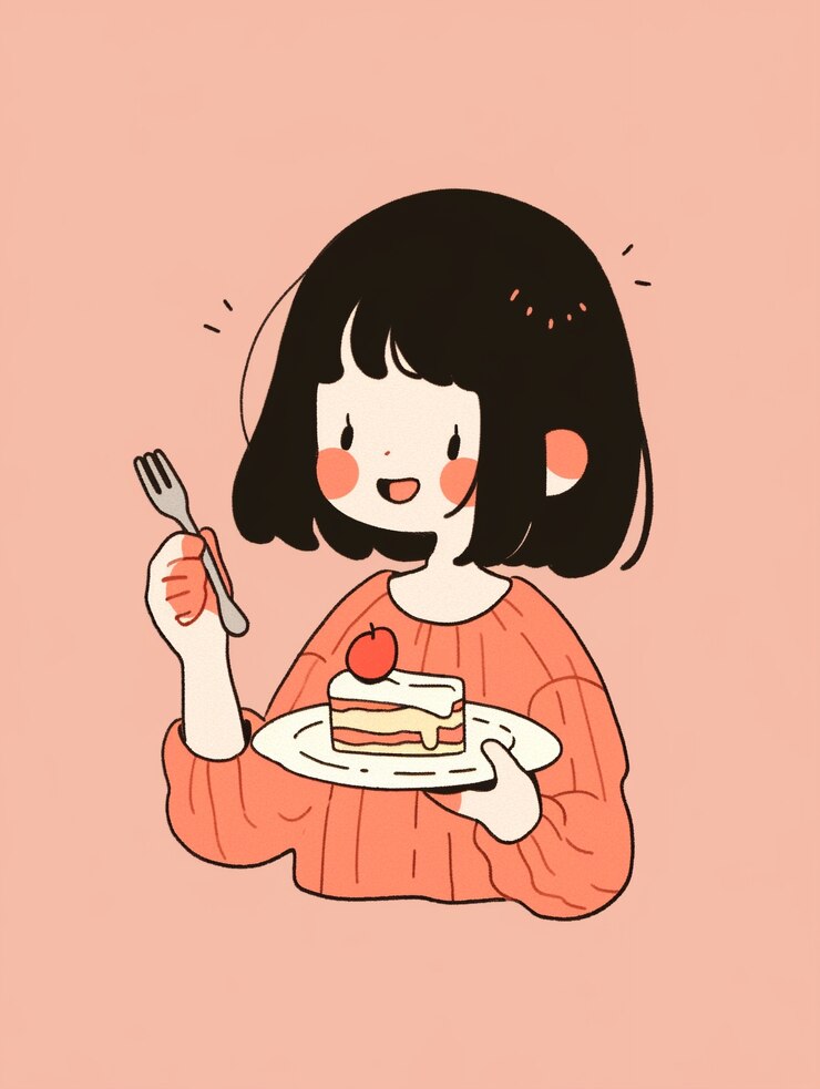 Бесплатный Фотография люди едят сладкий и вкусный торт