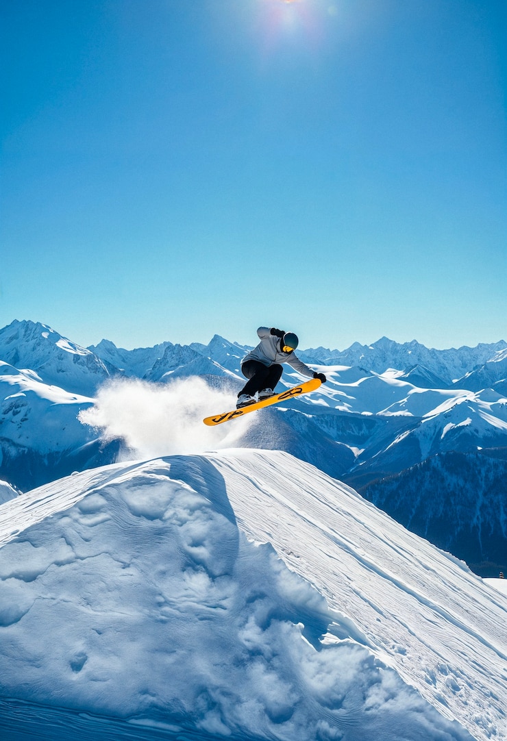 無料Photo 雪のスポーツを楽しむ人々