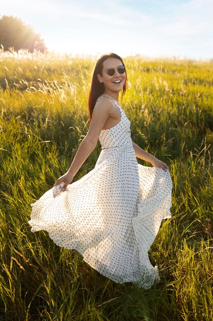 people experiencing freedom in nature
