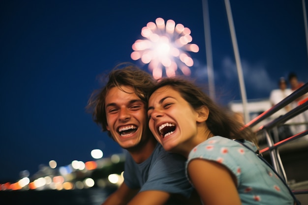 Foto gratuita gente che si diverte al festival