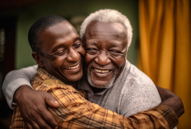 People hugging each other for hugging day celebration