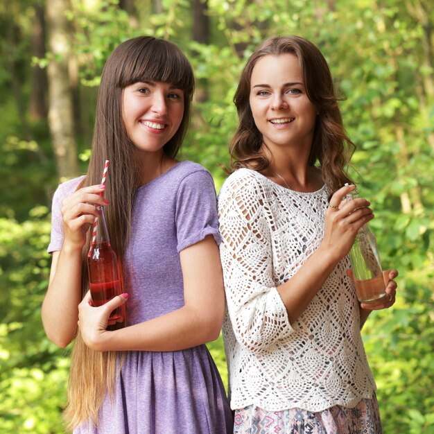 People on the picnic