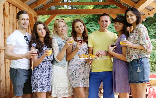 People on the picnic