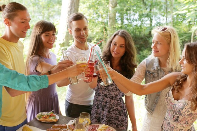 People on the picnic