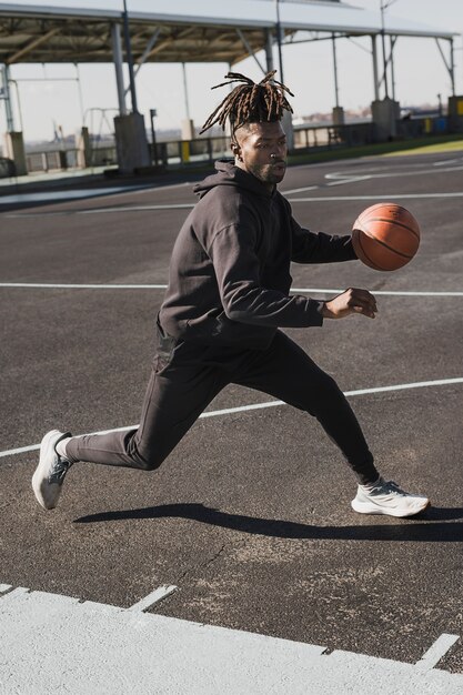 people playing basketball