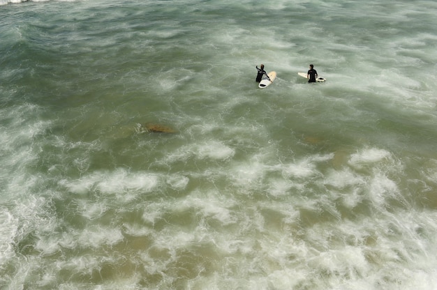 People in the sea