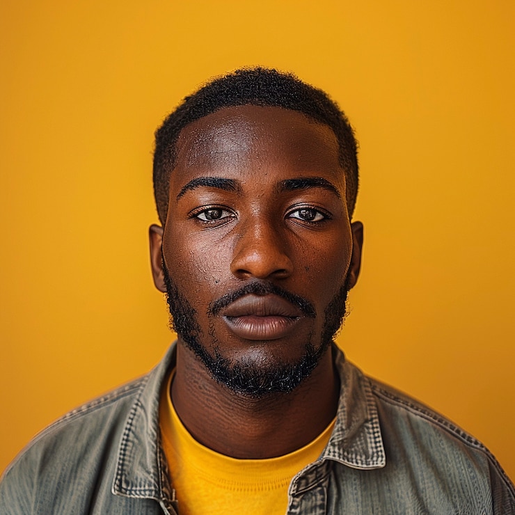 Free Photo people showing support and respect with yellow background for suicide prevention day