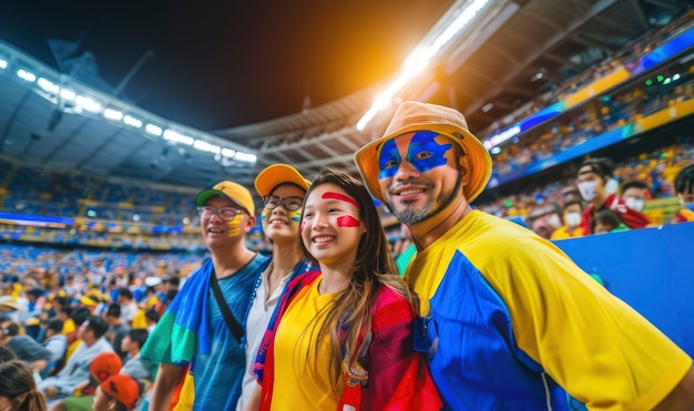 Foto gratuita persone sullo stadio di calcio