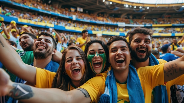 Foto gratuita persone sullo stadio di calcio