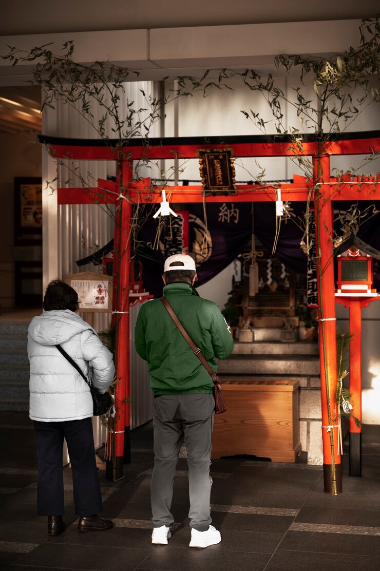 無料Photo 街を旅する人々