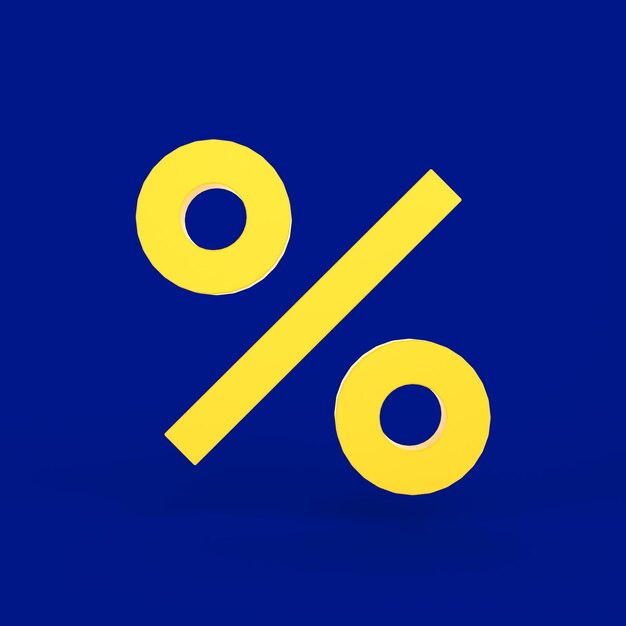Percentage Icon Front Side