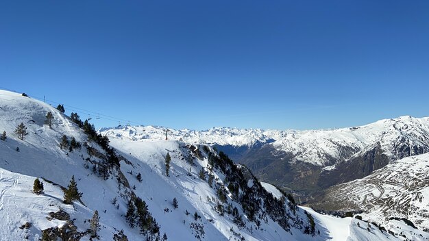 Perfect spring ski day