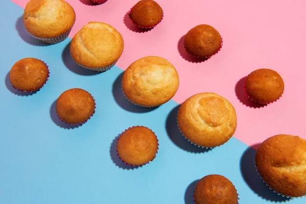 Perfectly organized bakery sweets