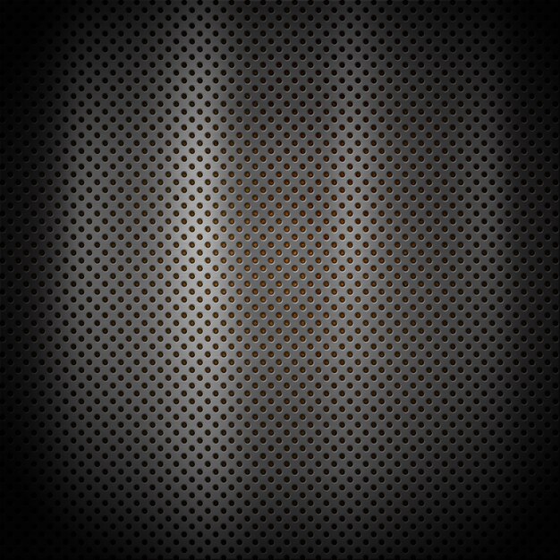 Perforated metal background