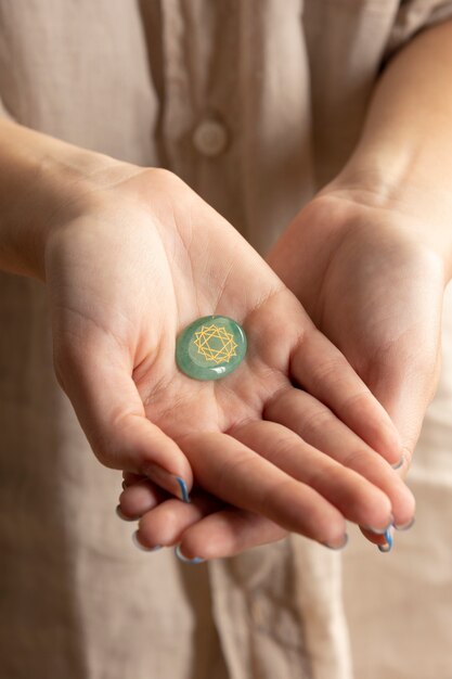 person conducting reiki therapy