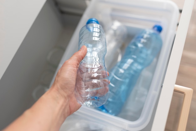 person having a sustainable lifestyle