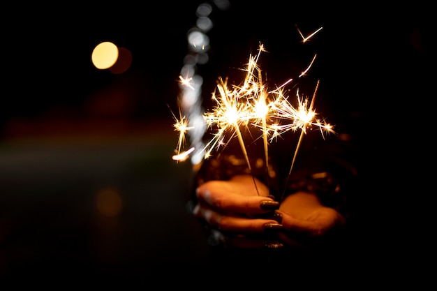 무료 사진 축제 향을 들고 사람